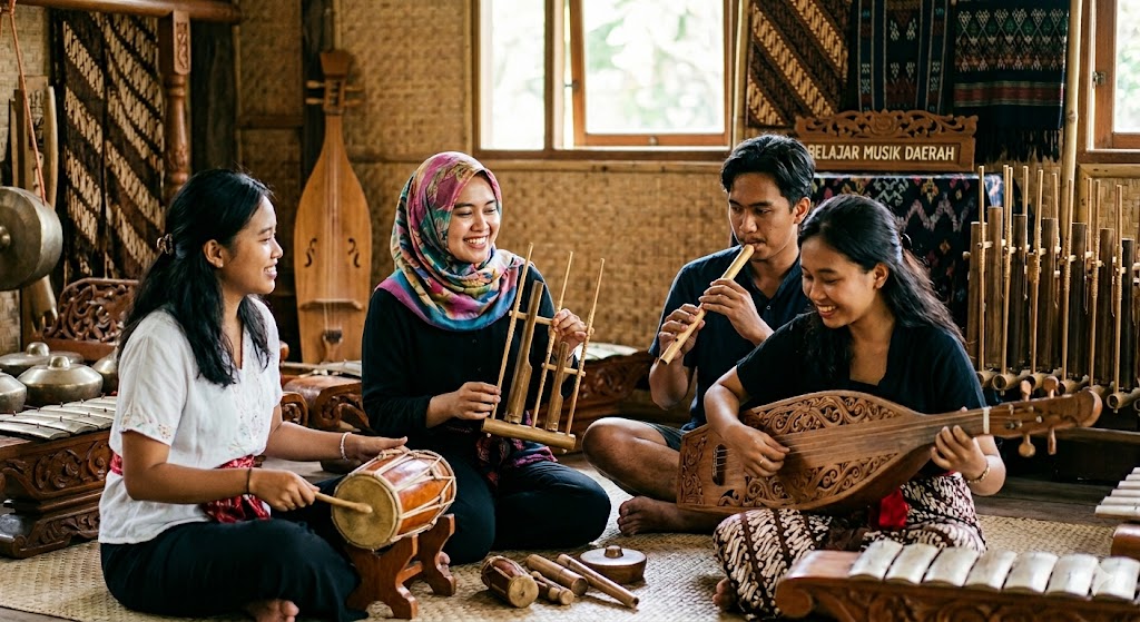 Rekomendasi Instrumen Musik Tradisional yang Mudah Dipelajari