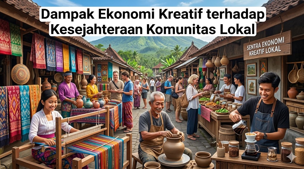 Dampak Ekonomi Kreatif terhadap Kesejahteraan Komunitas Lokal
