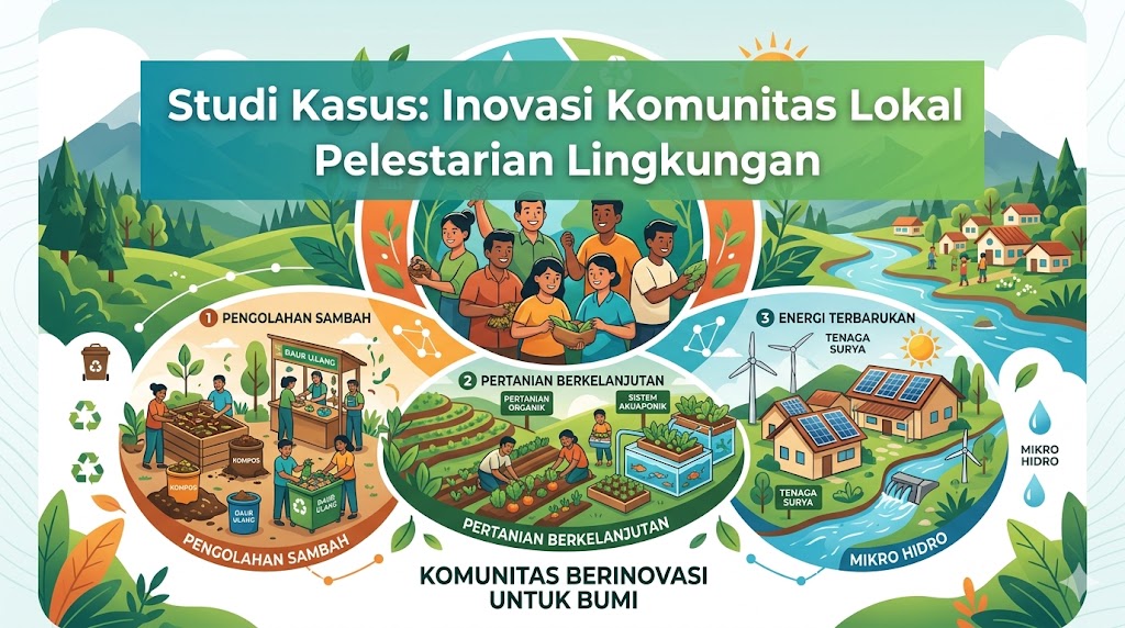 Studi Kasus: Inovasi Komunitas Lokal Pelestarian Lingkungan